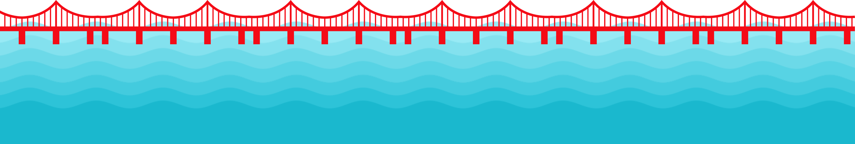 橋と海の背景画像